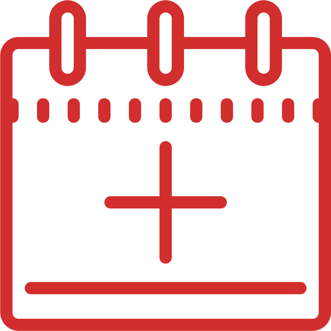 Red Calendar Icon PNG