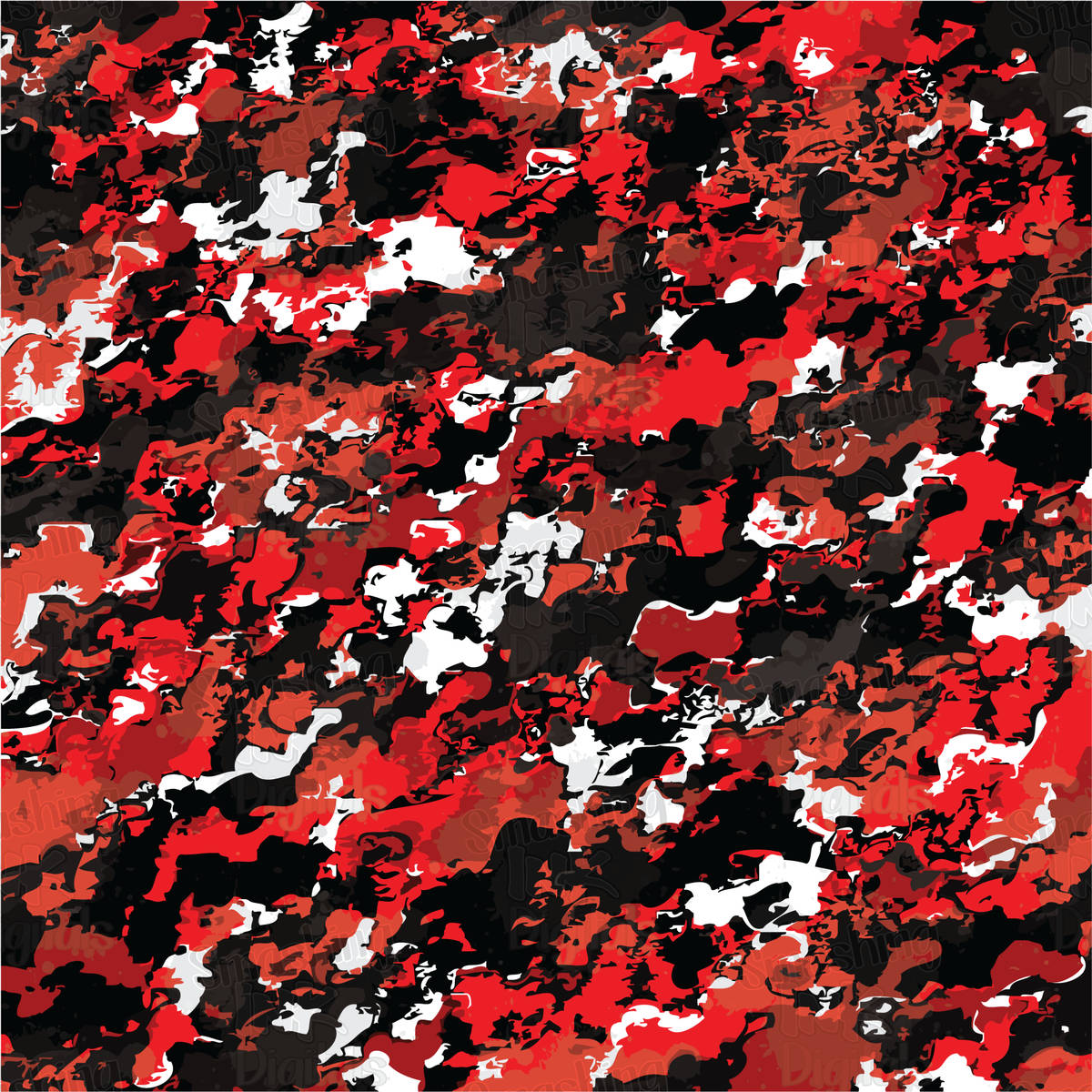 Download Ready for battle: the fire-resistant Red Camo Wallpaper