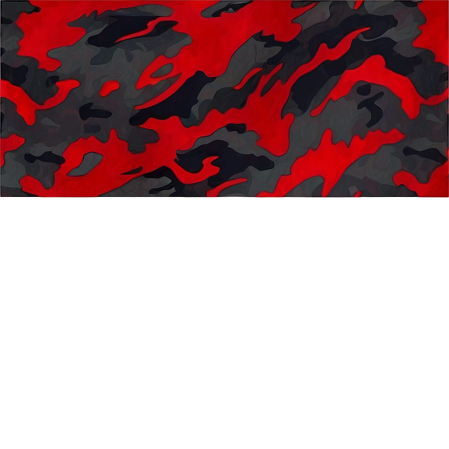 Red Camo Design Png Pkq66 PNG