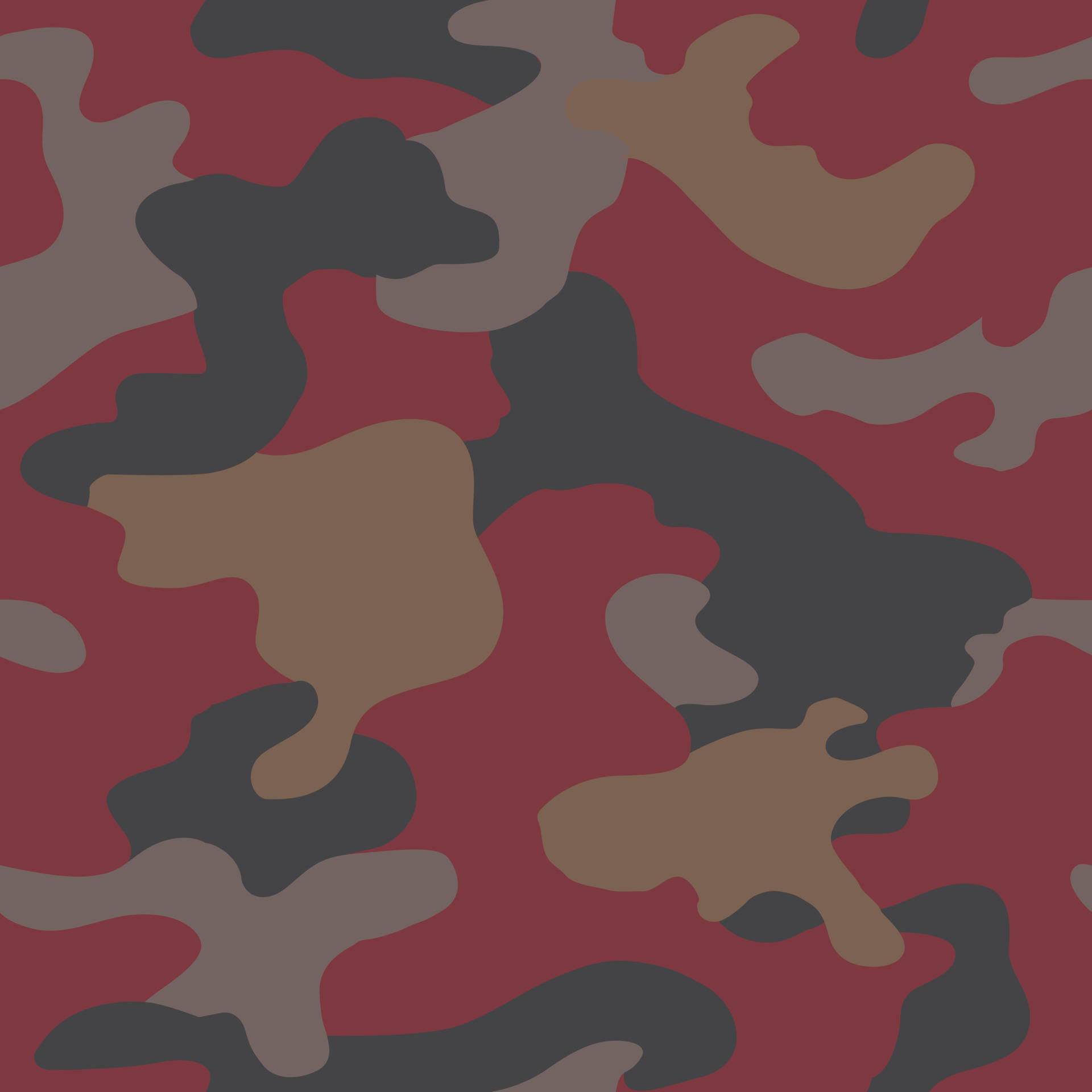 Restamimetizzato Nel Camouflage Rosso Sfondo
