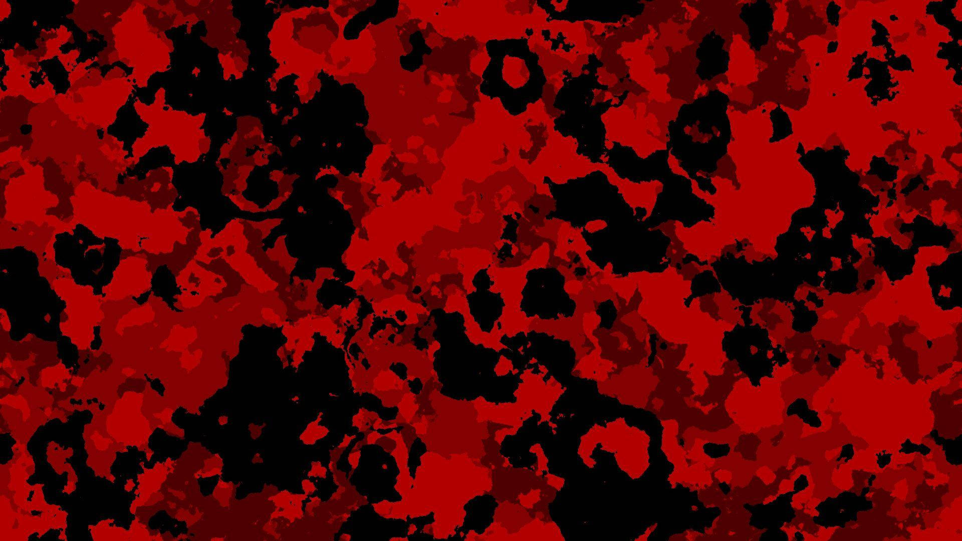 A modern and stylish red camo design for your next adventure Wallpaper
