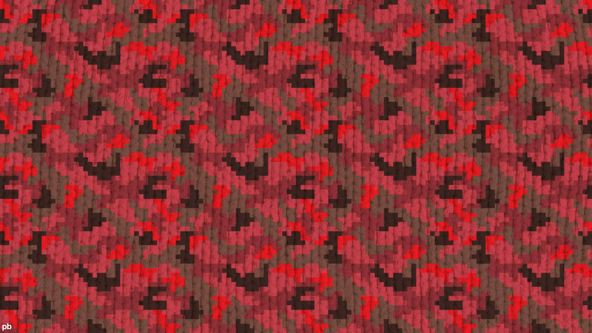 "Red Camo - Add a camouflage element to any outfit" Wallpaper