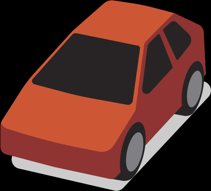 Red Car Vector Illustration PNG