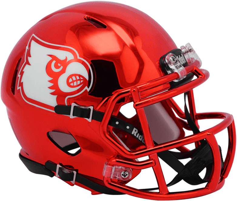Red Cardinal Football Helmet PNG