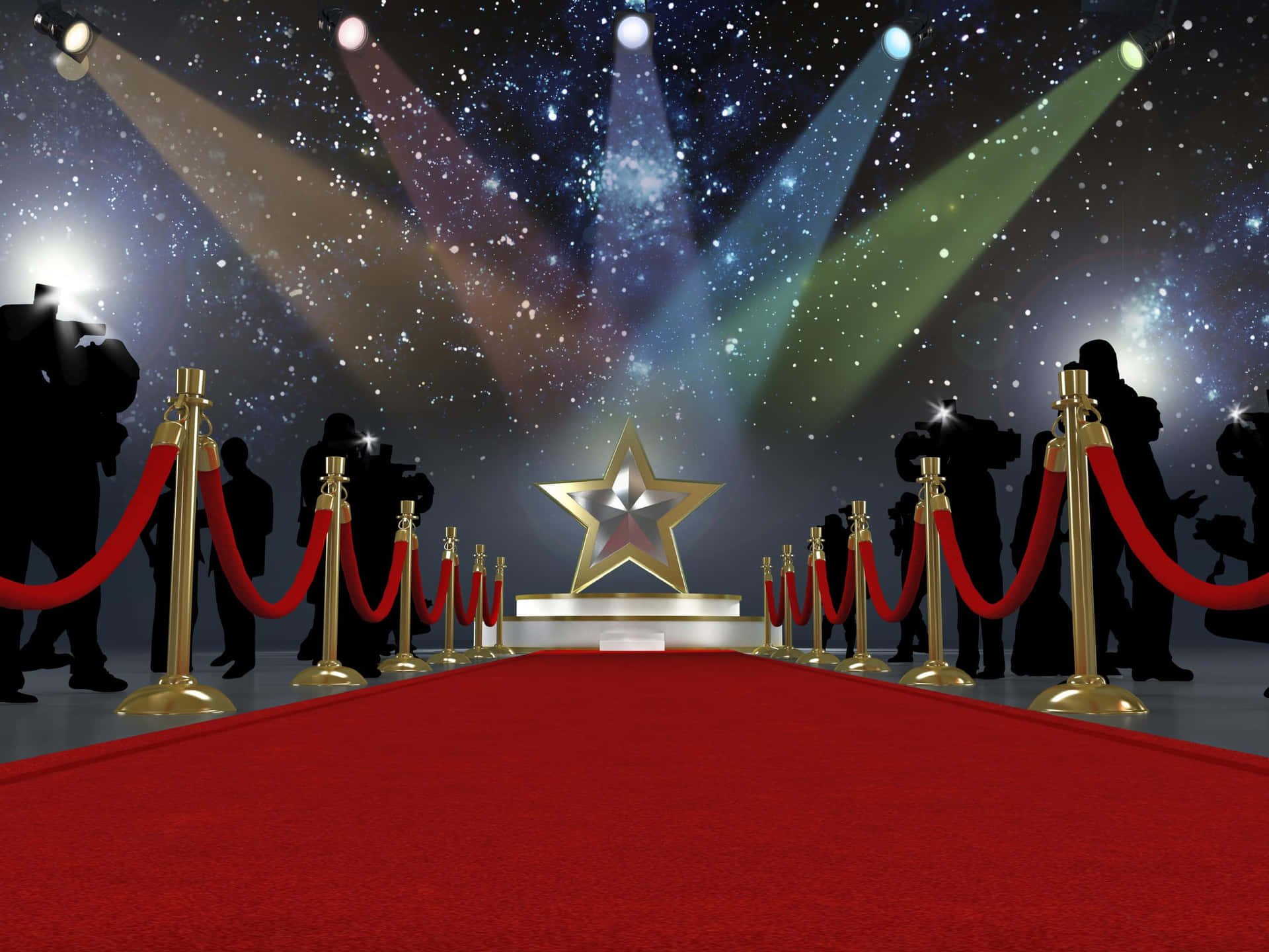 Look at this beautiful red carpet, setting the scene for a spectacular event! Wallpaper