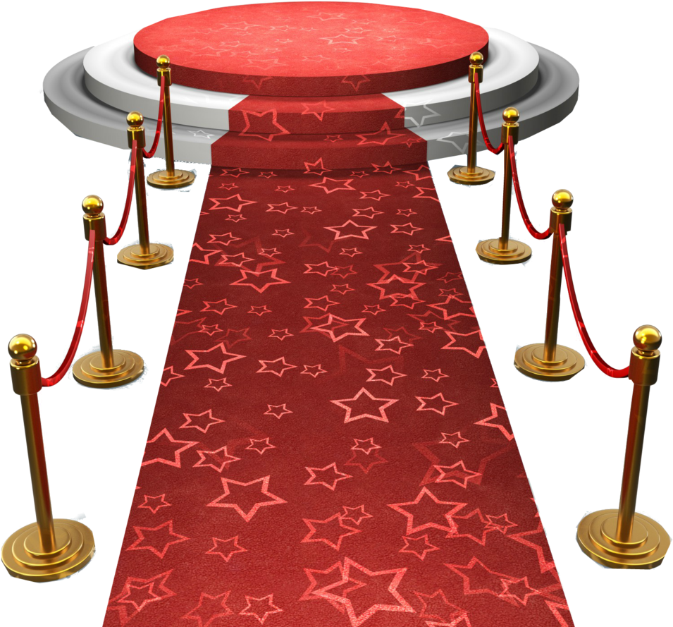 Red Carpet Event Stage Entrance.png PNG
