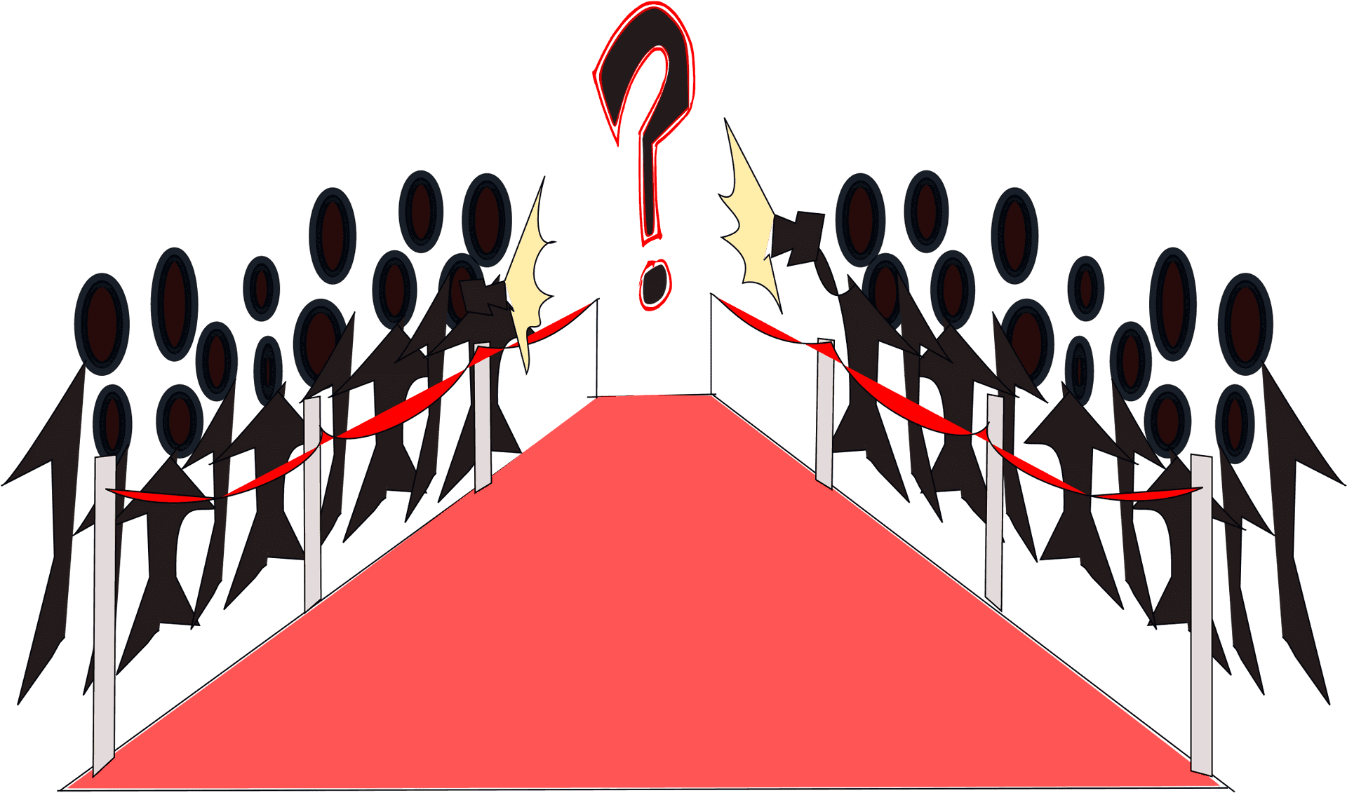 Red Carpet Question Mark PNG