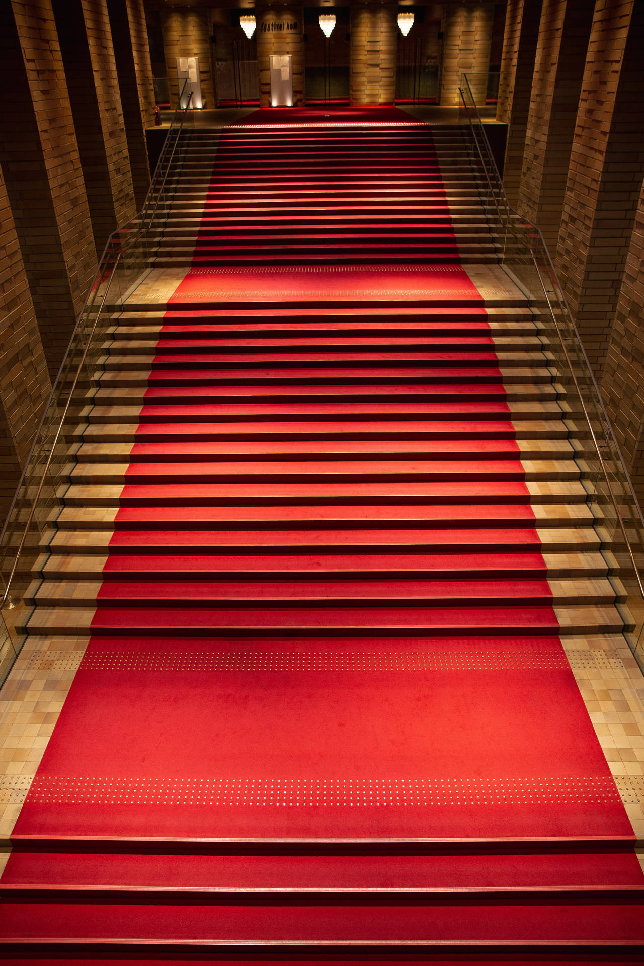 Red Carpet Staircase Picture
