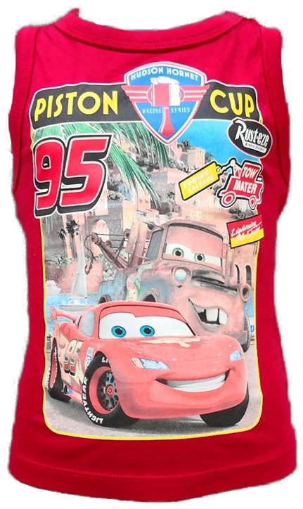 Red Cars Movie Graphic Tank Top PNG