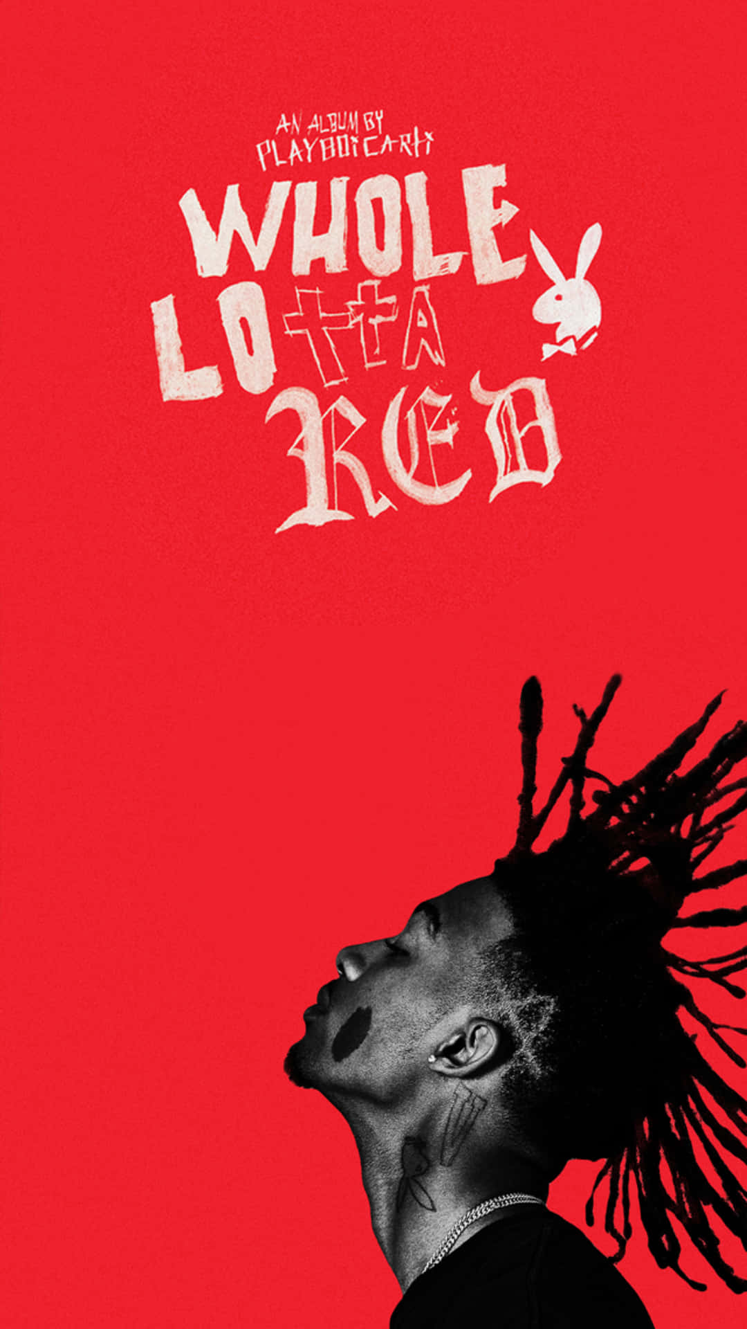 Edgy Red Aesthetic of Carti PFP Wallpaper