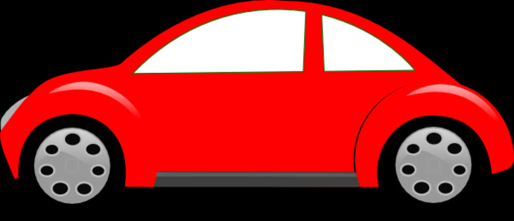 Red Cartoon Car Graphic PNG