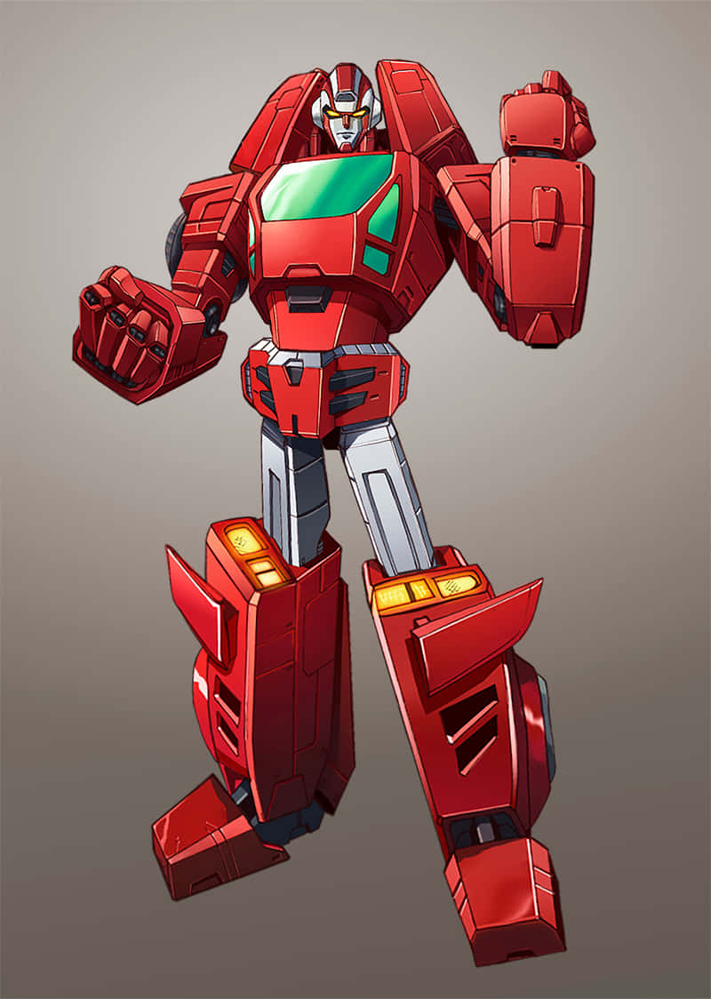 Red Challenge Of The Gobots Wallpaper