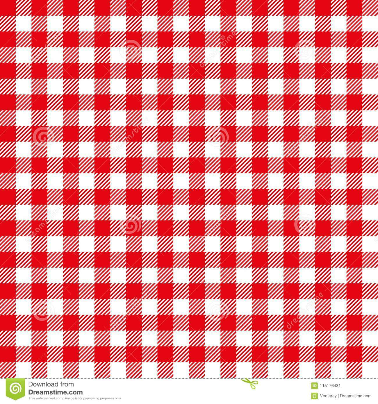 Schaudir Diesen Modischen Rot Karierten Muster-look An. Wallpaper
