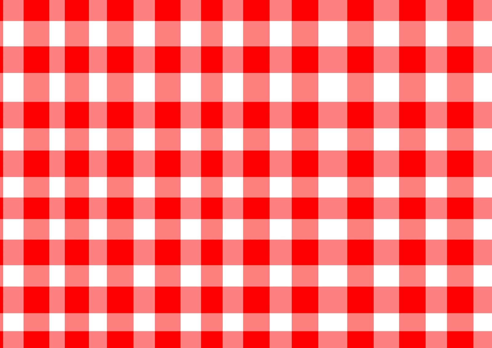 Red Checkered Pattern Background