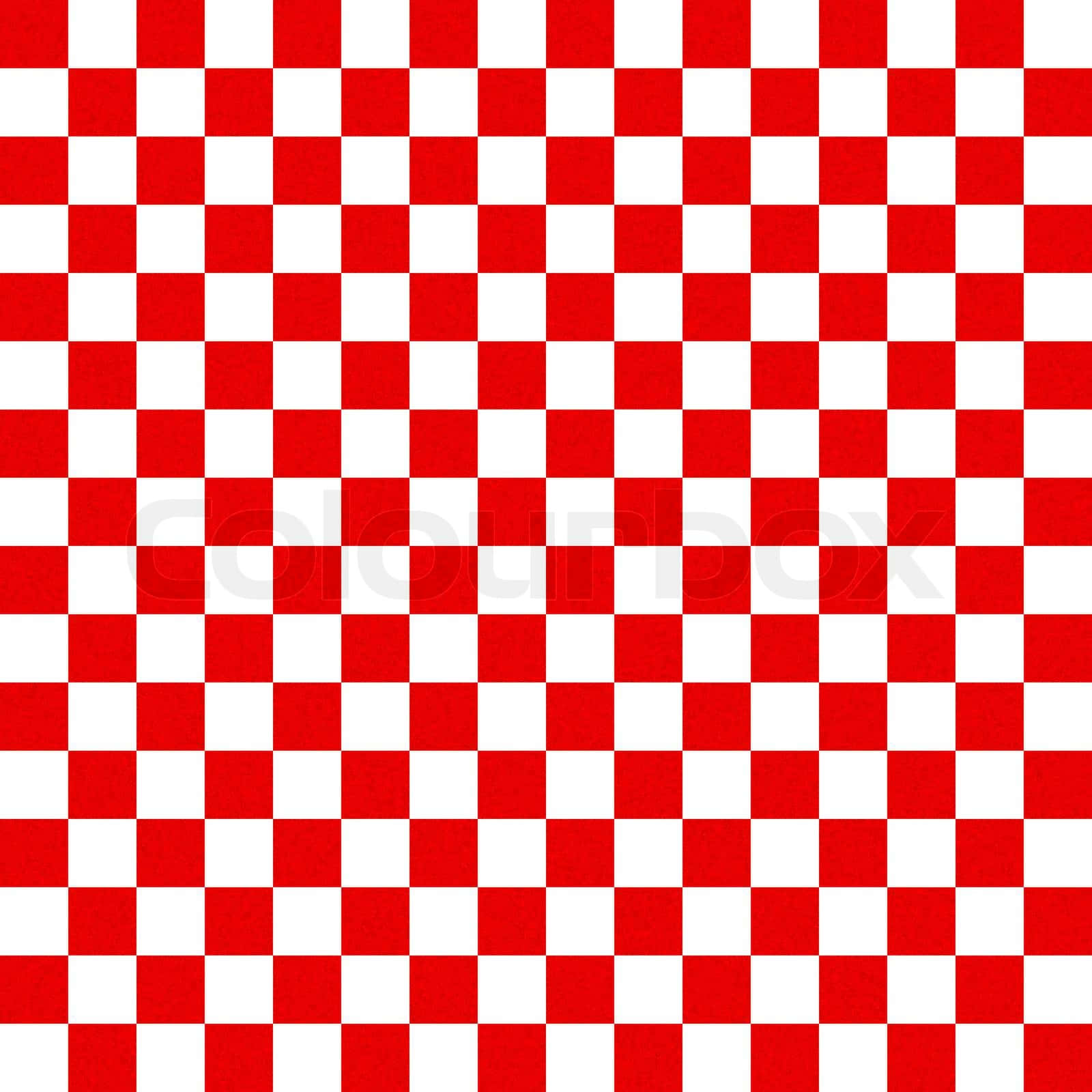 Bright&Cheerful Red Checkered Print Wallpaper