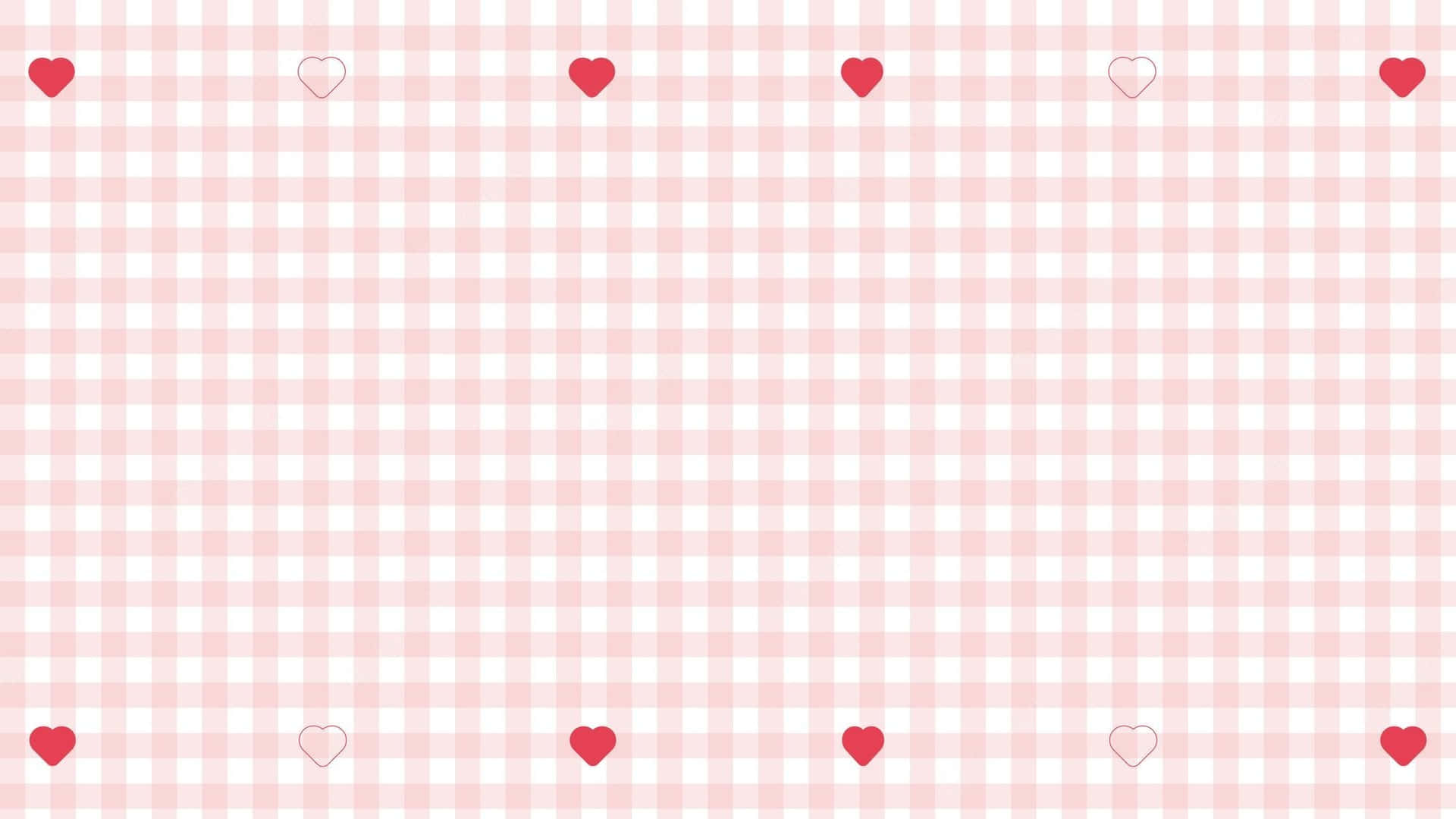 Vibrant Red Checkered Background