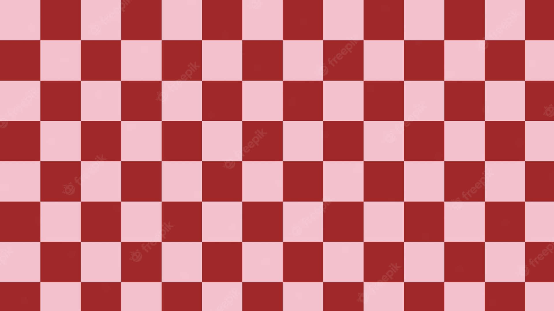 Red Checkered Tablecloth Wallpaper