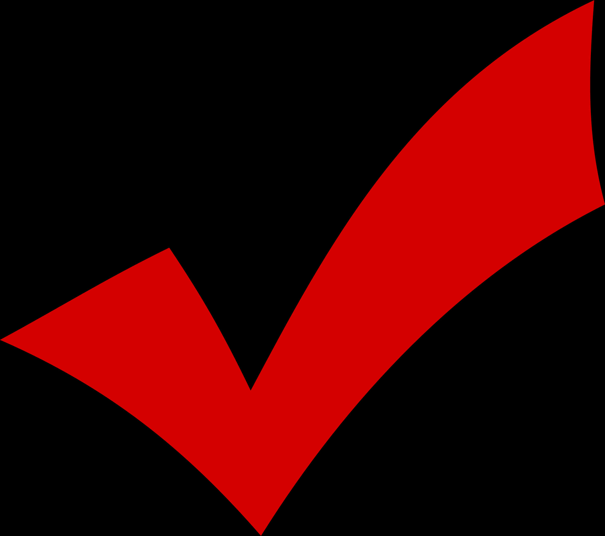 Red Checkmark Graphic PNG