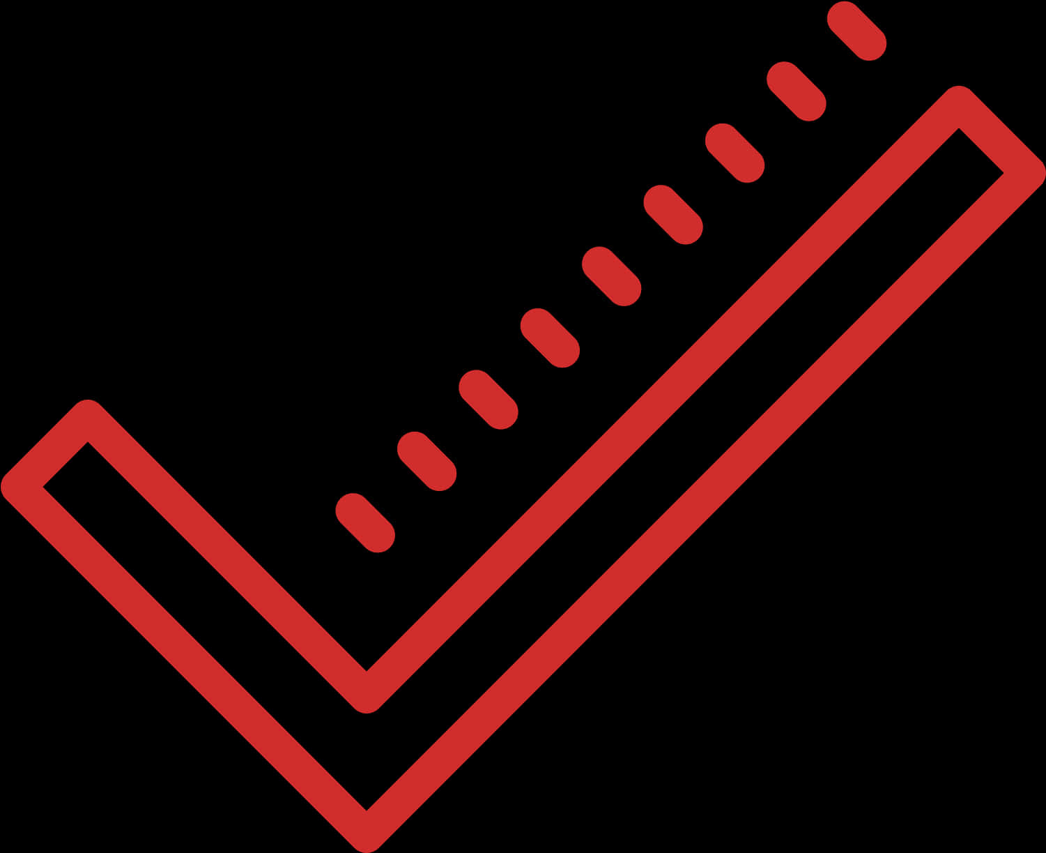 Red Checkmark Graphic PNG