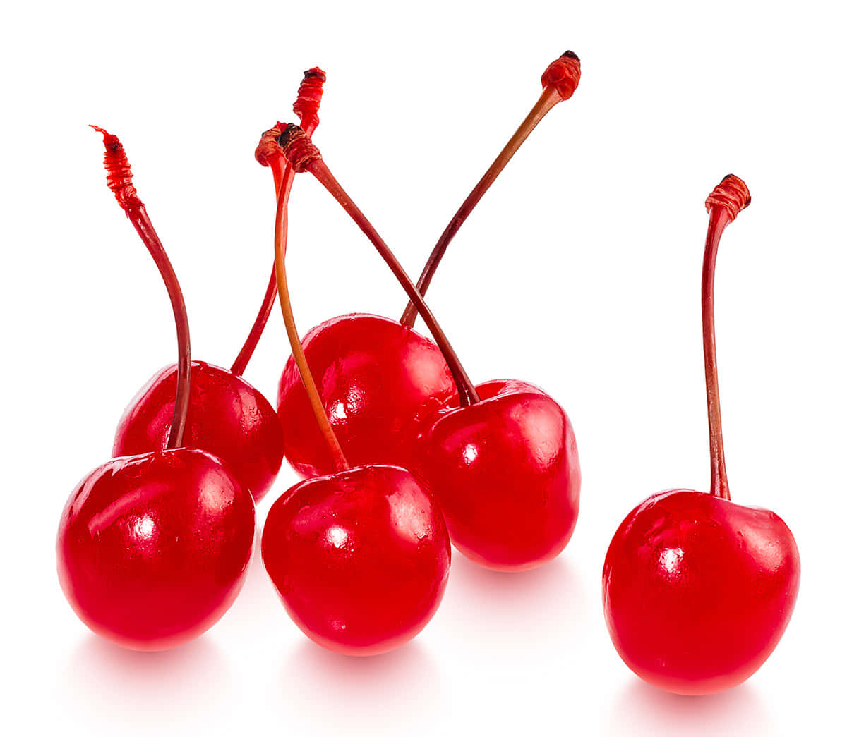 Juicy Red Cherries Wallpaper