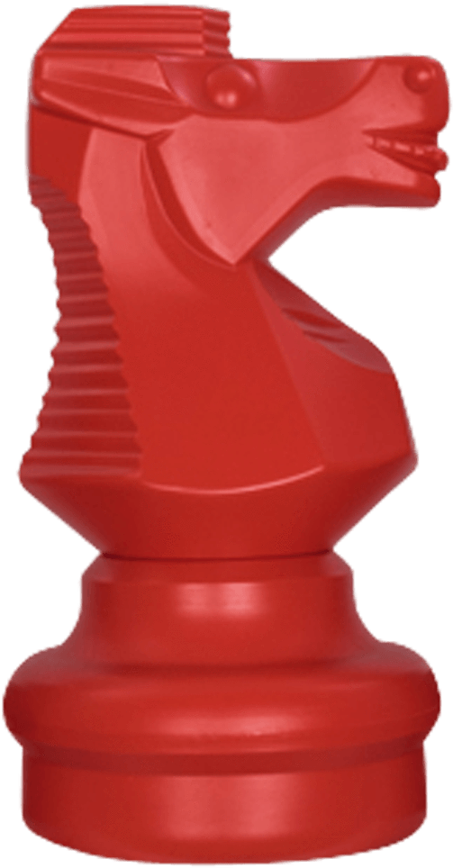 Red Chess Knight Piece PNG