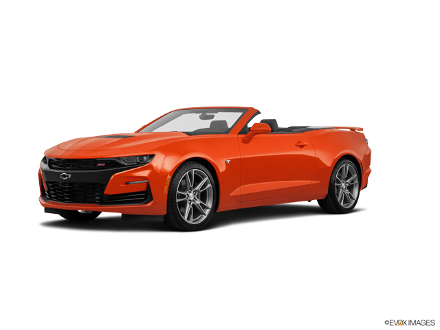 Red Chevrolet Camaro Convertible2023 PNG