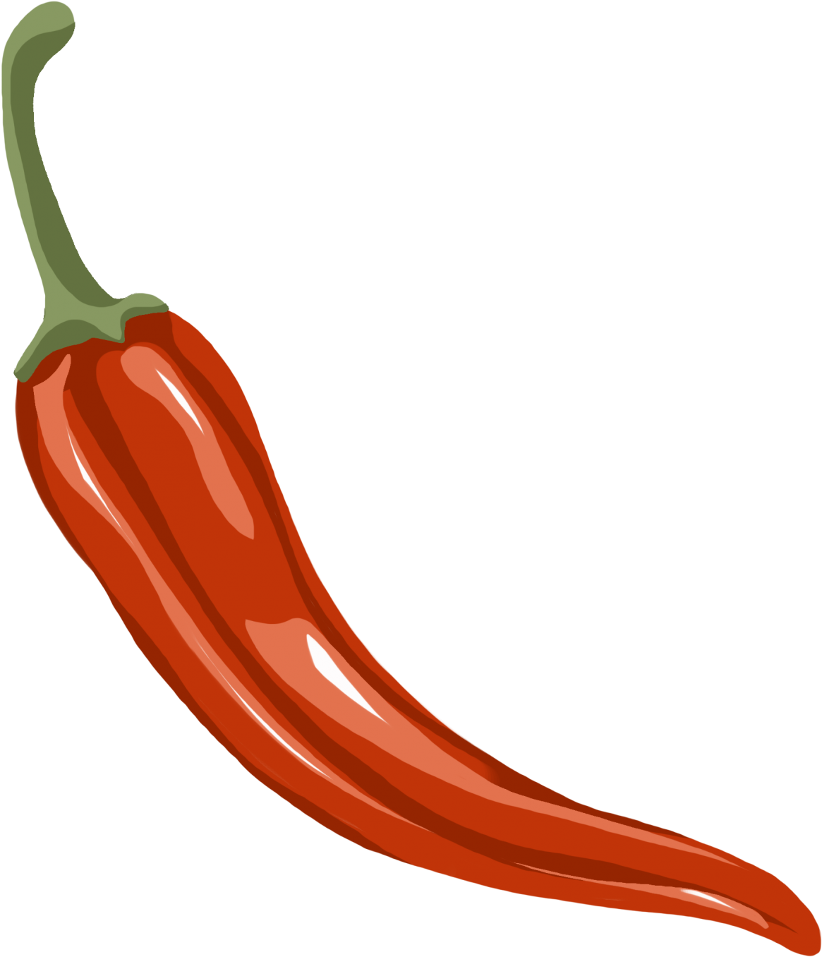 Red Chili Pepper Illustration PNG