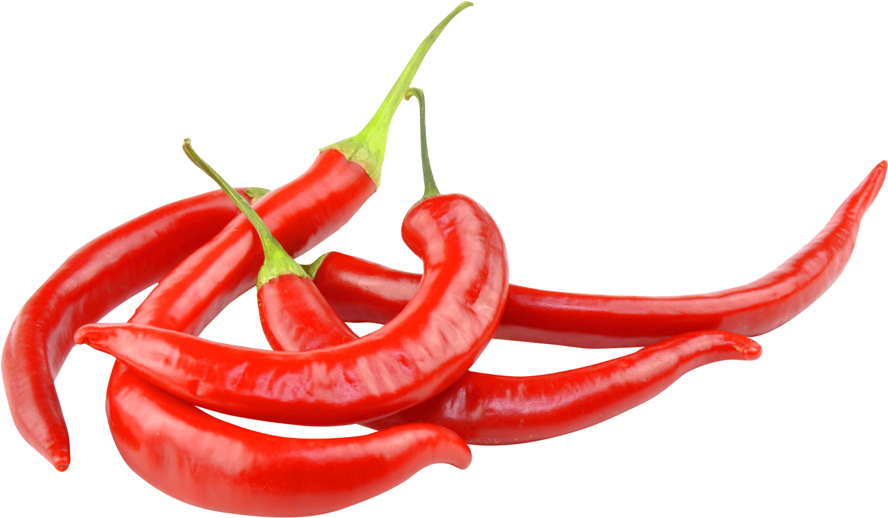 Red Chili Peppers Transparent Background PNG