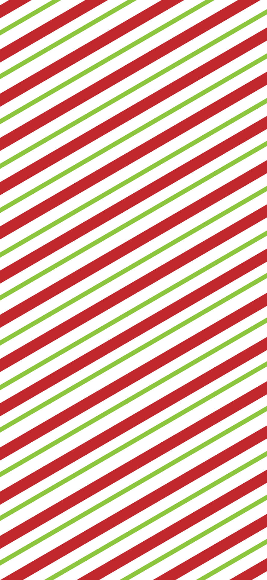 Candy Cane Red Christmas Iphone Wallpaper