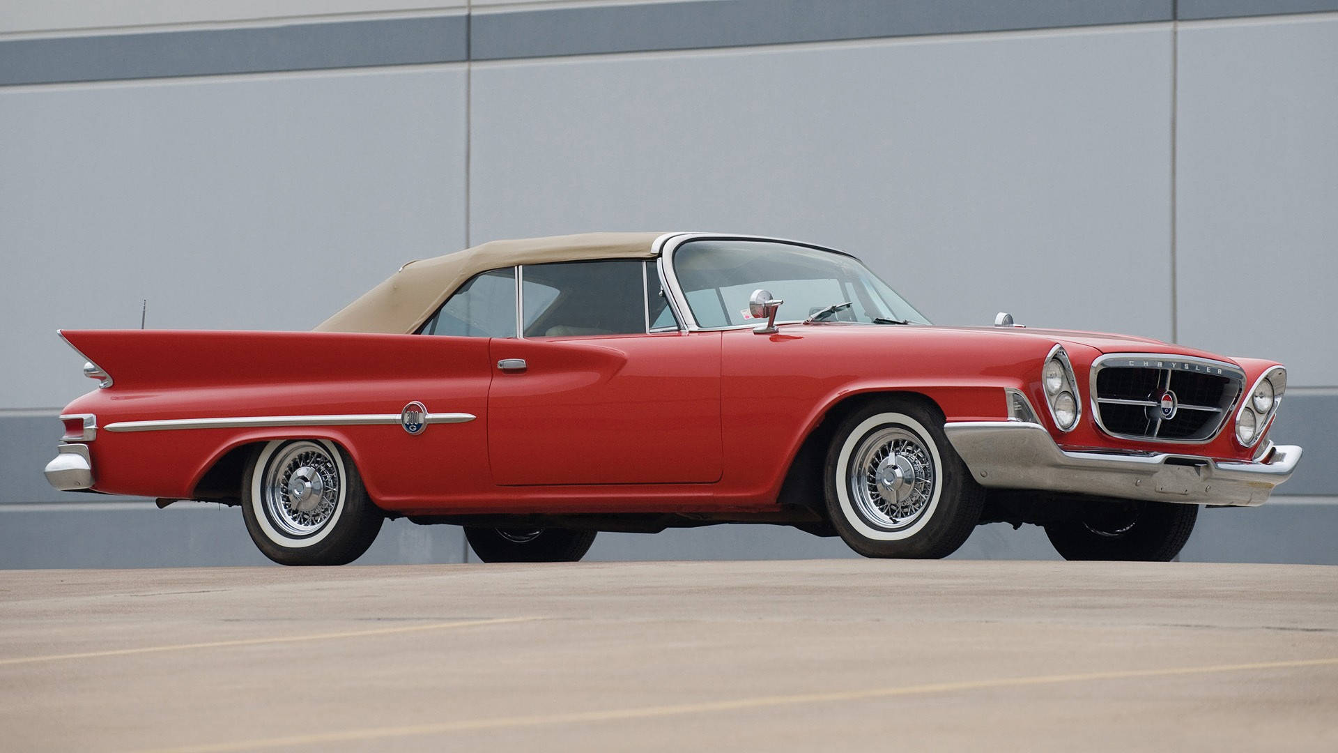 Red Chrysler Newport