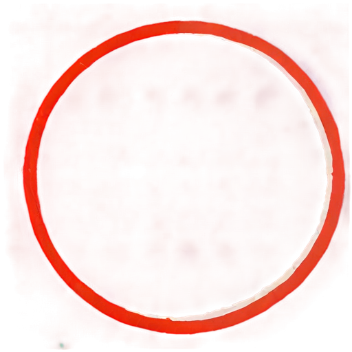 Red Circle D PNG