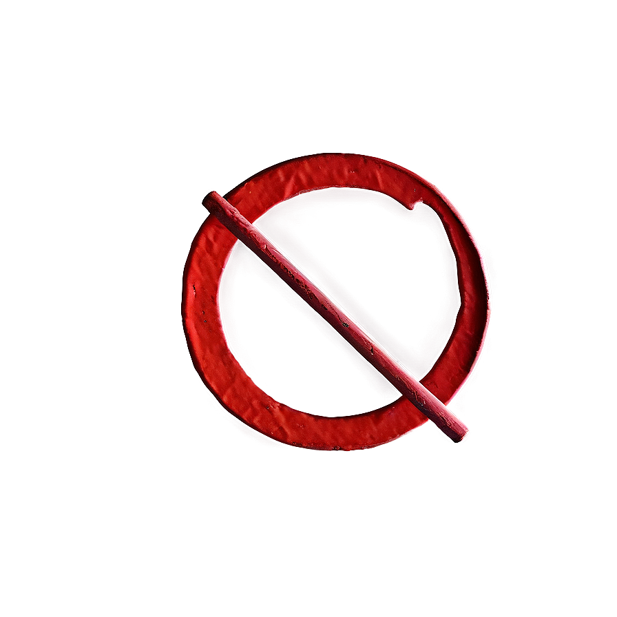 Red Circle For Forbidden Sign Png 76 PNG
