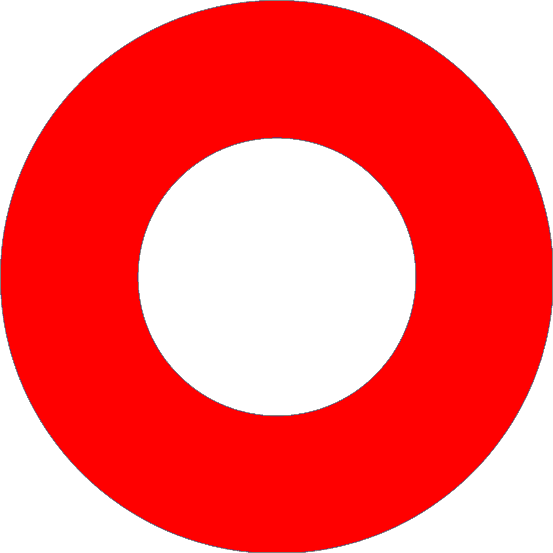 Red Circle Graphic PNG