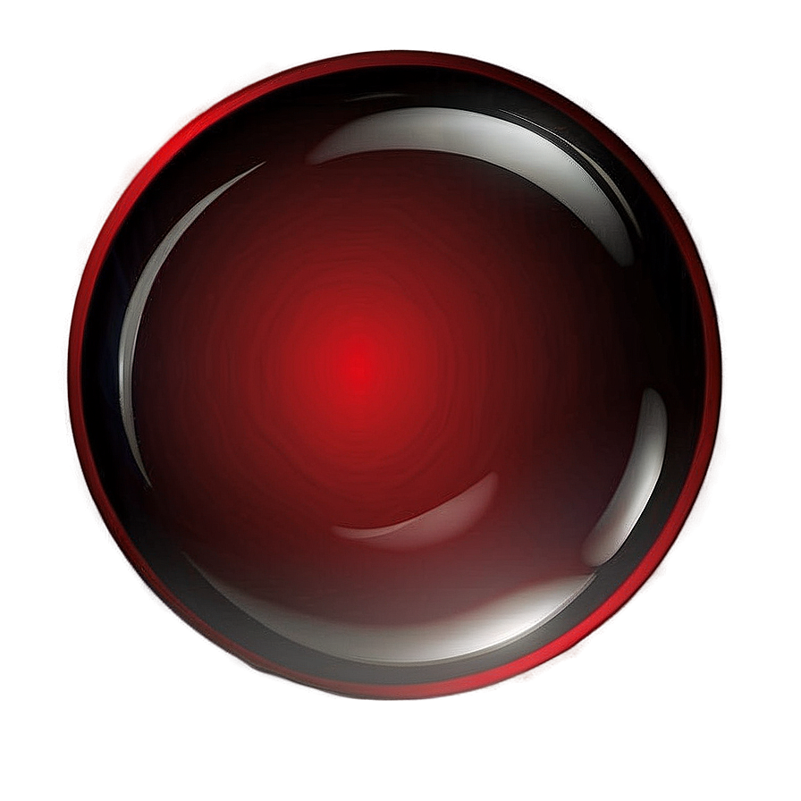 Download Red Circle With Gloss Effect Png 04302024 | Wallpapers.com