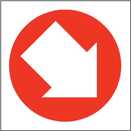 Red Circular Arrow Icon PNG