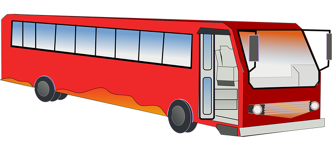 Red City Bus Illustration.jpg PNG