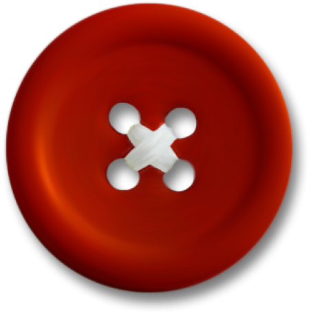Red Clothing Button PNG