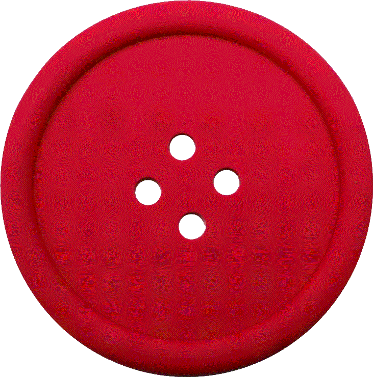 Red Clothing Button Texture PNG