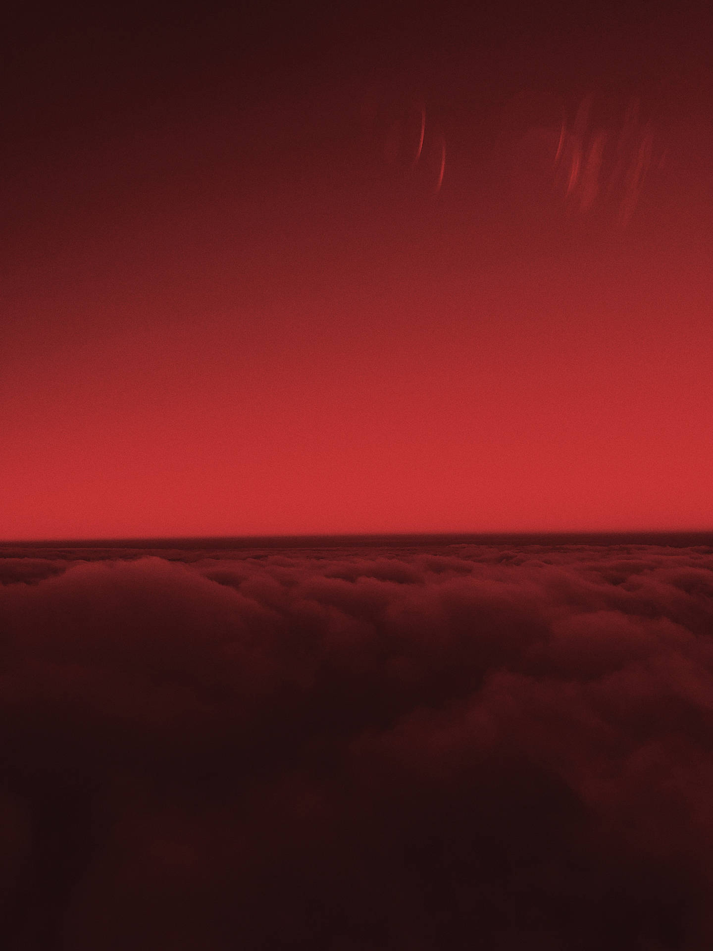 Roterwolkenhintergrund Wallpaper