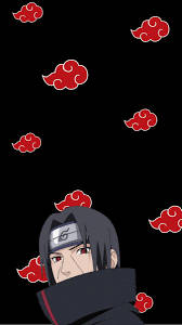 Red Cloud Naruto Itachi Uchiha Wallpaper