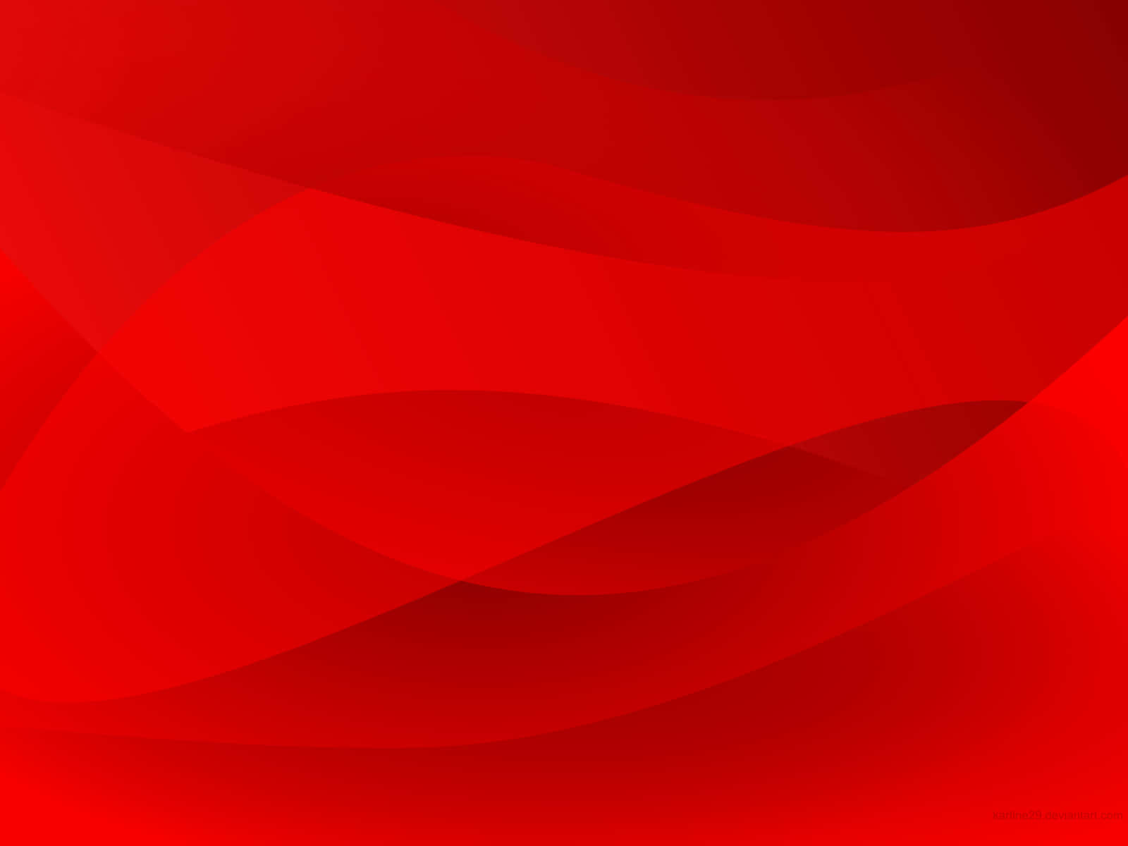 Abstract Bright Red Colour Picture