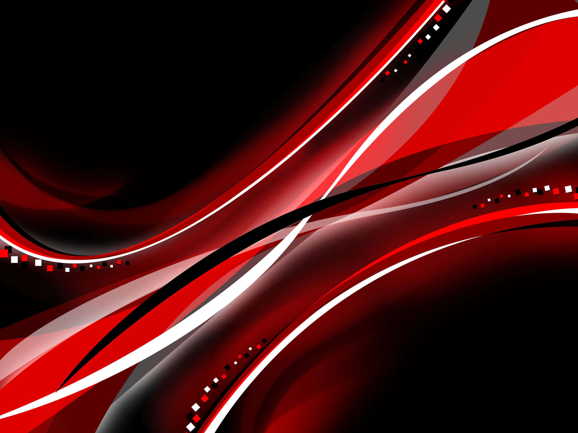 Abstraktesbild In Schwarz Und Rot