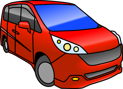 Red Compact Car Illustration.jpg PNG