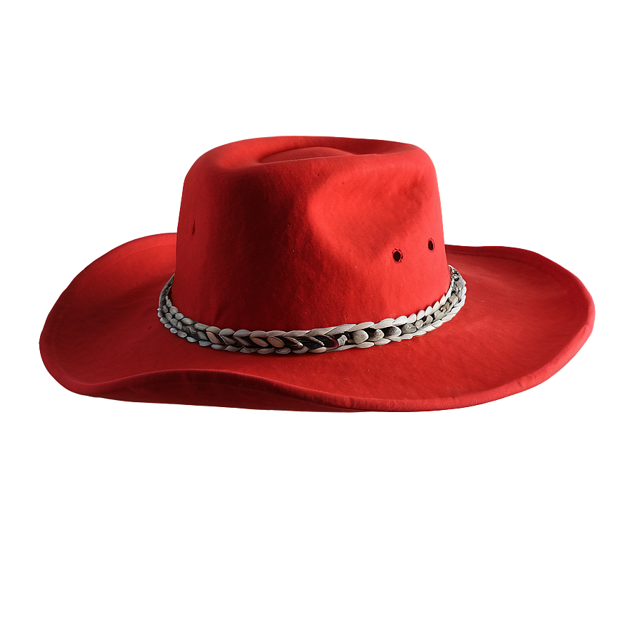 Red Cowboy Hat Png 04292024 PNG