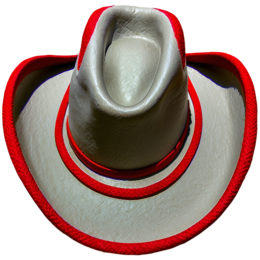 Red Cowboy Hat Png 04292024 PNG