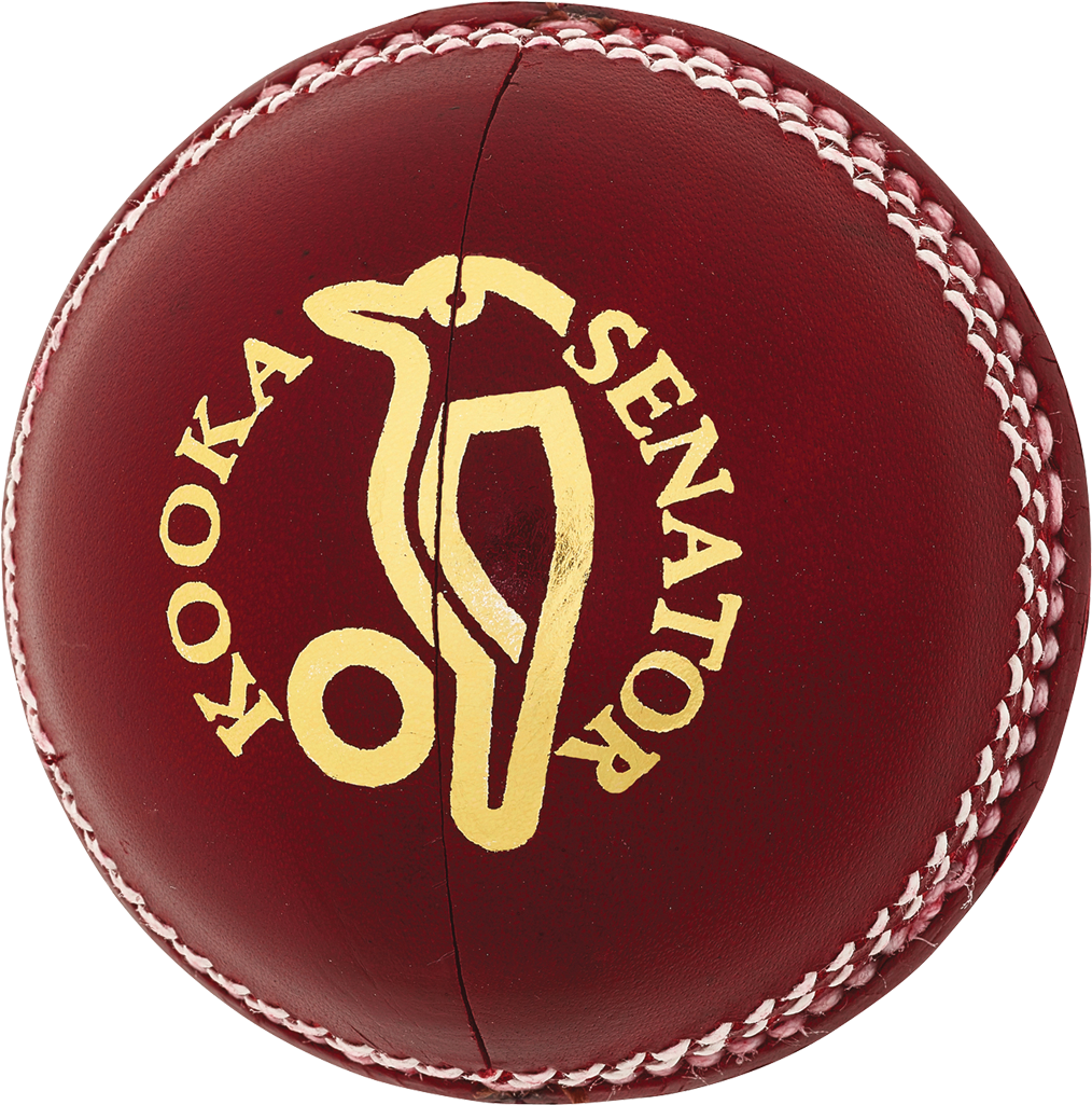Red Cricket Ball Kookaburra Senator PNG