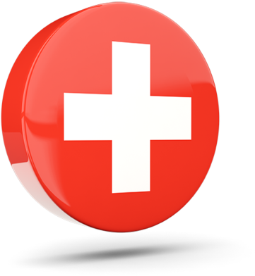 Red Cross Button Icon PNG