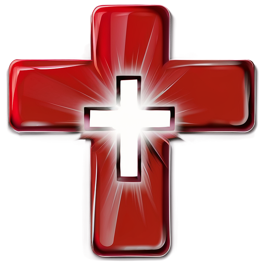 Red Cross Outline Png 05252024 PNG