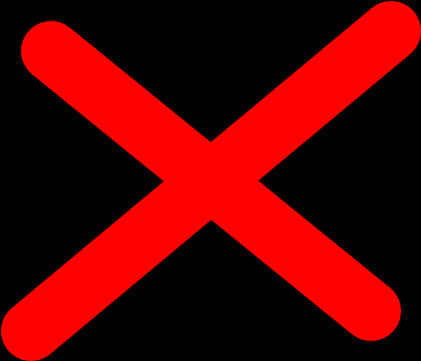 Red Cross Symbolon Black Background PNG