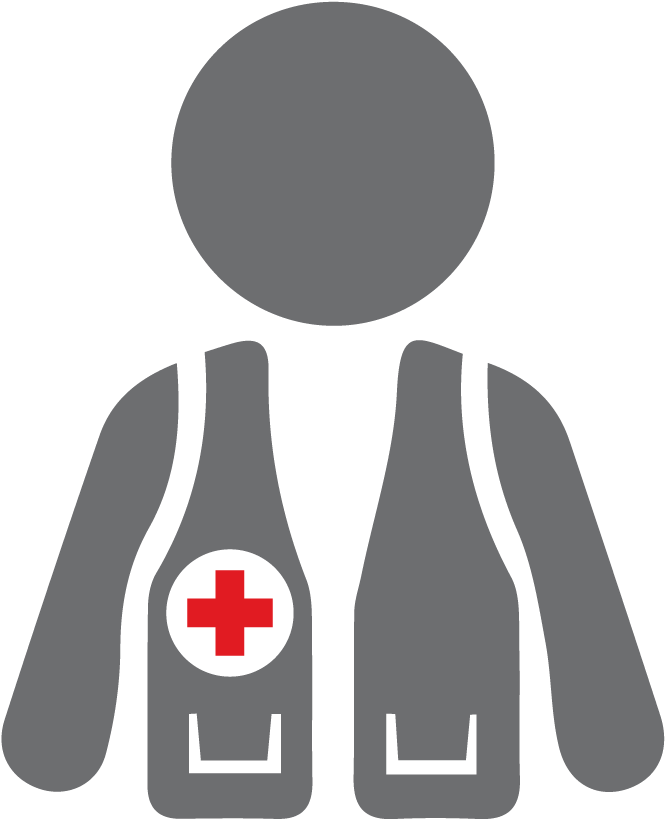 Red Cross Vest Icon PNG